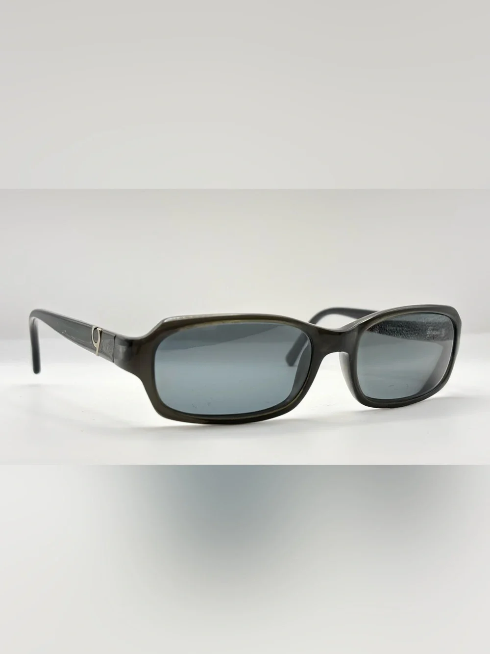 Nine West Crystal 15 Black Oval Sunglasses Frames Only
